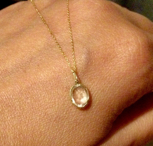 Carats petit pendentif - or, 18