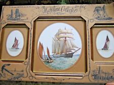 VOILIER-MARINE-TABLEAU-ENCADRE