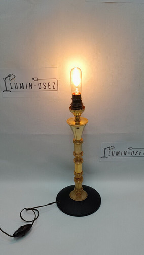 Lampe poser laiton - lampe, a