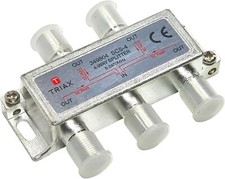 Répartiteur Passif 4 Sorties SCS 4 - Atténuation 7-9 DB - TRIAX - NEUF
