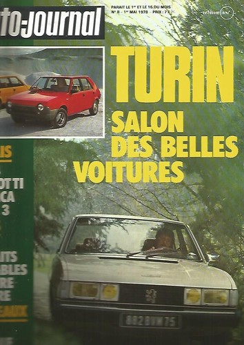 Auto journal 08 simca - l'auto,