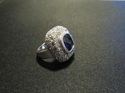 Art deco bague cocktail - -,
