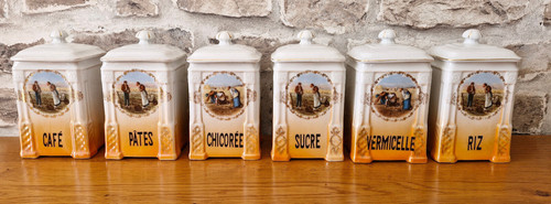 Serie pots a epices - pots,