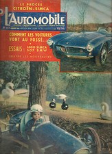 L'AUTOMOBILE 117 1956 ESSAI