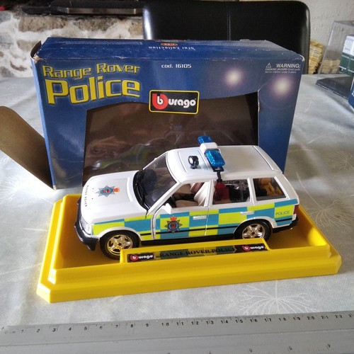 Range rover police burago - rover,