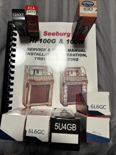 Seeburg jukebox tubes and - seeburg,