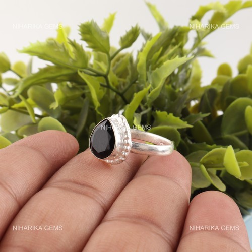Bague argent 925 - racine, perle