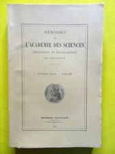 Mémoires de l'Académie des