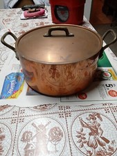 Faitout En Cuivre Rouge Et