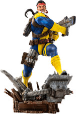 X-Men Forge 1:10 Scale statue Bataille Diorama Series Iron Studios Sideshow
