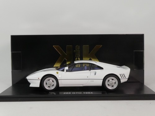Scale ferrari 288 gto - kk-scale, blanc