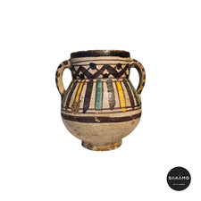 Qallaline Cruche à eau, 19ème, hallab, tunisie poterie orientale ottoman vase