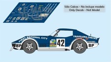 Autocollants Corvette C3 L88 Le Mans 1975 42 1:32 1:43 1:24 1:18 Chevrolet ca...