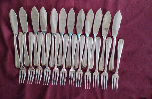 Fourchettes 12 couteaux - 12,
