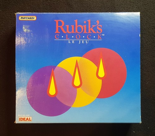 Vintage rubik clock puzzle - vintage, rubik's
