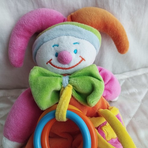 Jollybaby doudou lutin clown - jollybaby,