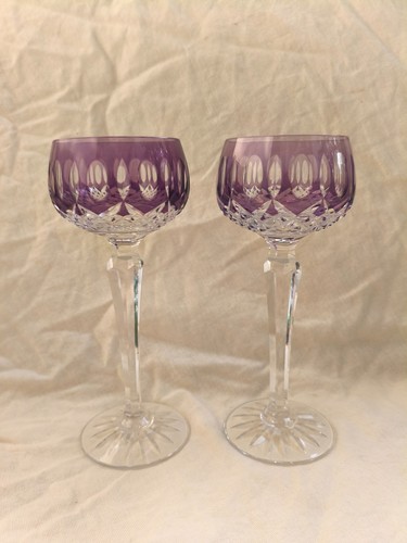 Verres cristal taille - 2,