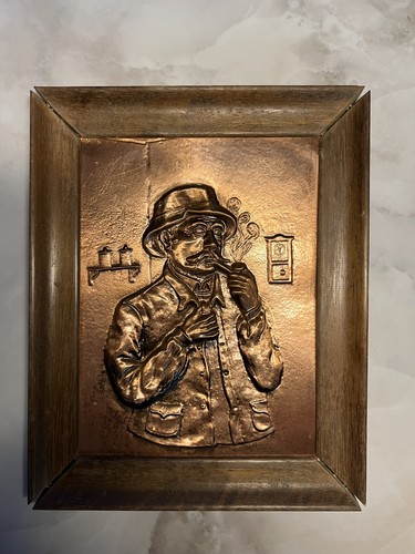 Tableau relief cuivre - en,