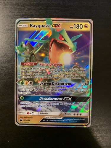 Carte pokémon rayquaza - carte,