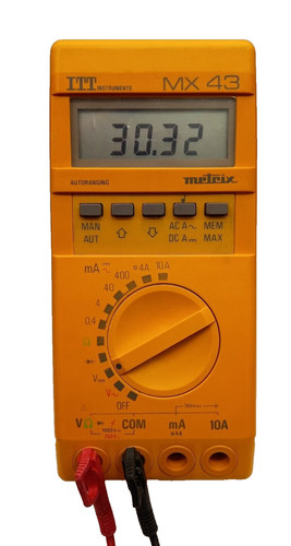 Metrix itt multimètre - mx, 43