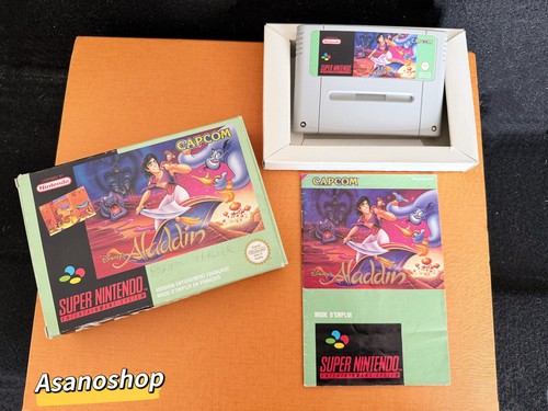 Aladdin super nintendo fra - aladdin,