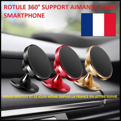 Support magnetique rotule - magnetique,