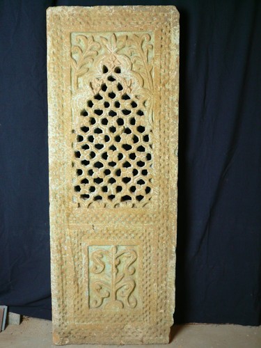 Ancien panneau pierre jali - panneau,
