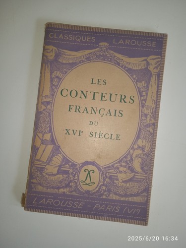 Les conteurs français - , xvie