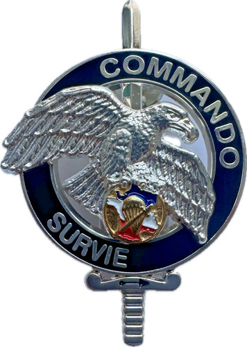Brevet commando survie - de, commando,