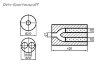 Silencieux Universel Inox Rond