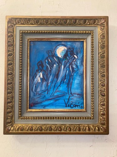 Tableau ancien andrew vicari - tableau,