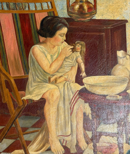 Peinture ancienne original - ancienne,