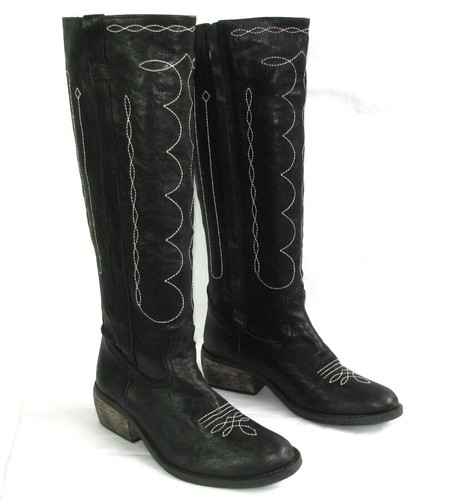 Cow bottes cavalières - cavalières, zip