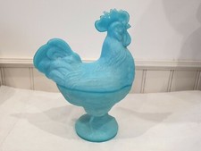 Coq bonbonnière en verre