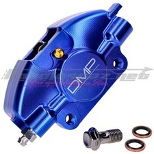 Etrier de frein AV DMP alu CNC Piaggio Zip - SP2 - Vespa bleu