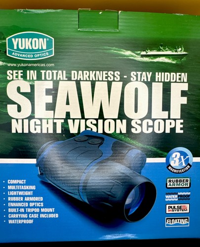 Yukon sea wolf - sea, night