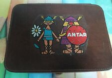 Ancienne Trousse de Toilette / Necessaire de Voyage PUB complète ANTAR 2 Gaulois