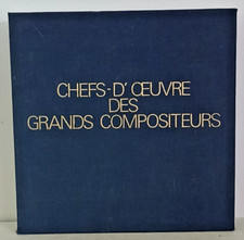           CHEFS D'OEUVRE DES GRANDS COMPOSITEURS DISQUES VINYLES X9 33 T VARIOUS