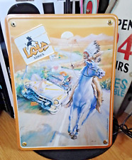 DANIEL AUTHOUART  grande Plaque métal  ♠  rétro vintage ➤ 40X30cm