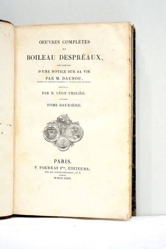 Livre ancien boileau despreaux - livre, boileau-despreaux