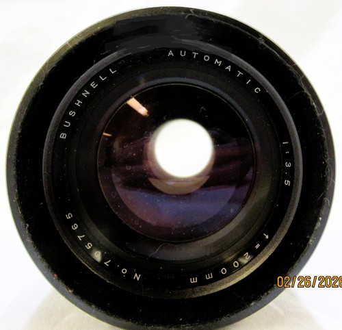 Vintage camera lens bushnell - lens,