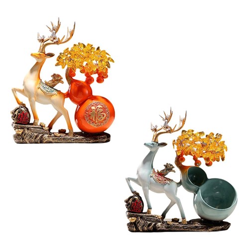 Sculpture cerf résine - sculpture,