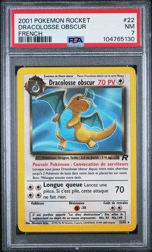 Carte pokémon dracolosse - carte,