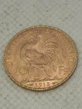 Pièce 20f 1913 marianne - pièce, en