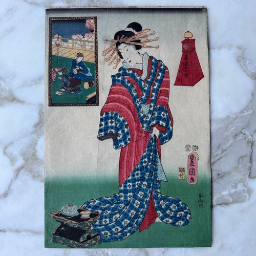 Estampe japonaise ancienne