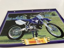 Yamaha 250 YZ 2003 YZ250 fiche carte moto passion collection édition Atlas