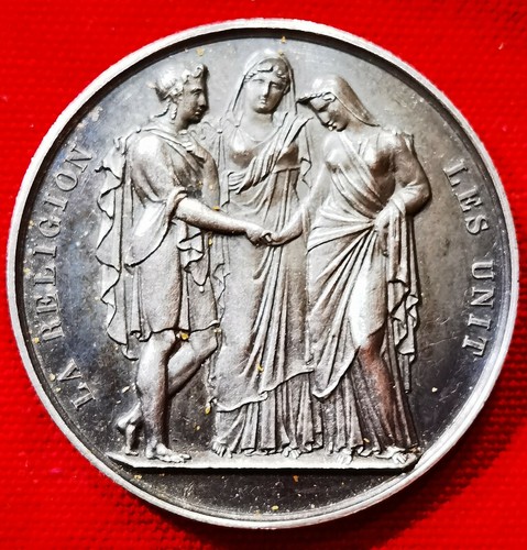 Médaille mariage argent - de,