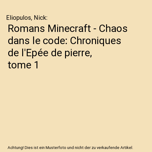 Romans minecraft chaos dans - -,