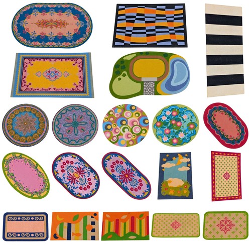 Playmobil tapis multicolores