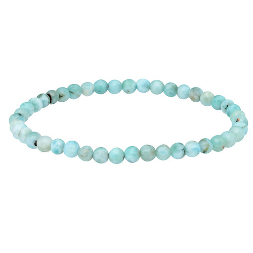 Larimar bracelet perles - larimar,